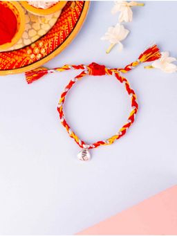 Kicky and Perky - 925 Sterling Silver Mr. Moneybags Rakhi