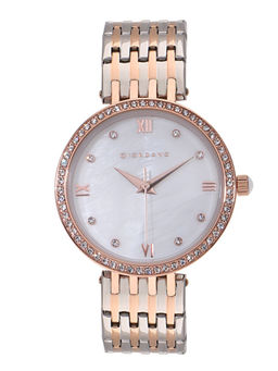 Giordano - Women's White Round Analog Watch