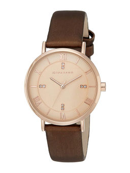Giordano - Women's Rose Gold Round Analog Watch