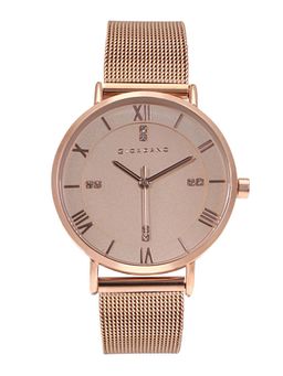 Giordano - Women's Rose Gold Round Analog Watch