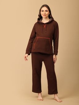 The Mom Store - Americano Blaze Maternity And Nursing Hoodie & Pyjama