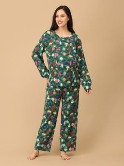 The Mom Store - Merry Snuggle Squad Christmas Maternity T-Shirt & Pyjama