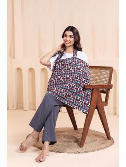 Ikk Kudi By Seerat - Womens Cotton Nursing Cover for Breastfeeding Printed Feeding Apron for Mom