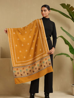 Dusala India - Mustard Nora Cashmere Stole