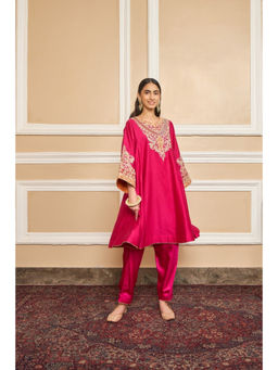 Sheetal Batra - Mehrish - Hotpink Short Kalidaar Choga with Salwar