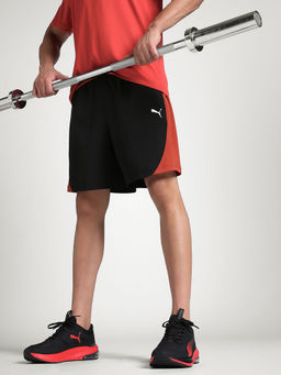 Puma - Train All Day Tech Fabric Mix Men Training Black Shorts