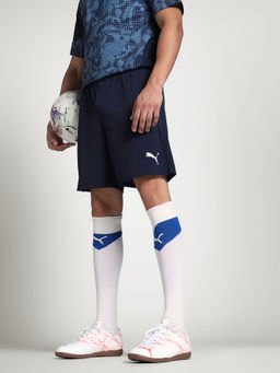 Puma - Team Cup Men Football Navy Blue Shorts