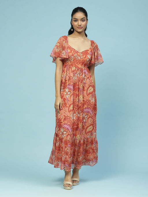 ritu kumar orange dress Label Ritu Kumar - Look 1 - The Girl At First Avenue | Top Indian Fashion & Lifestyle BlogThe Girl At First Avenue