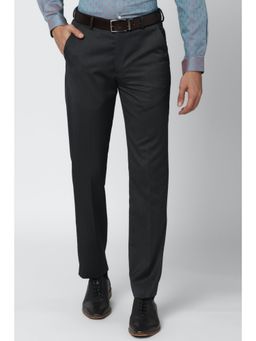 Peter England - Men Grey Formal Trouser