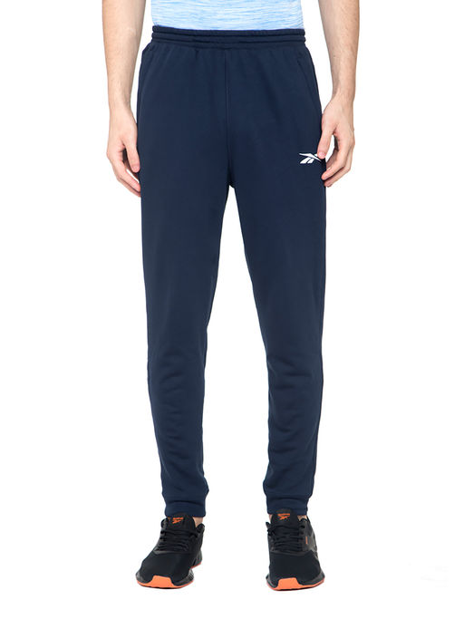 Buy Reebok Te Linear Logo Ft Jogger Blue Training Track Pant Online