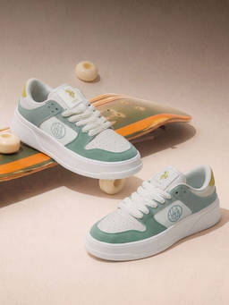 U.S. POLO ASSN. - Lenora Off White Chunky Sneakers Shoes