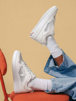 U.S. POLO ASSN. - Zira Off White Sneakers Shoes With Premium Upper