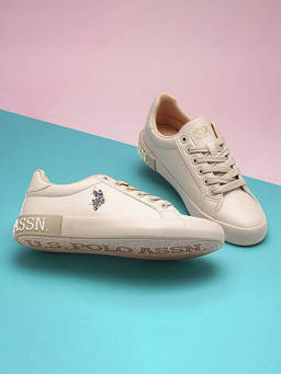 U.S. POLO ASSN. - Aubrey 3.0 Nude Light Weight Sneakers Shoes