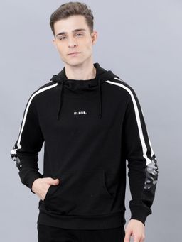 HIGHLANDER - Mens Black Solid Hoodie
