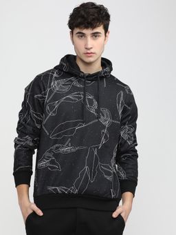 HIGHLANDER - Mens Black Graphic Hoodie