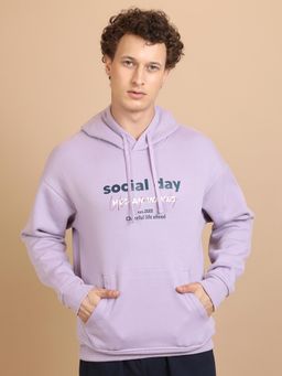 HIGHLANDER - Mens Typography Oversized Drop Shoulder Hoodie