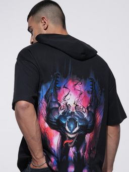 HIGHLANDER - Mens Venom Oversized Drop Shoulder Hoodie