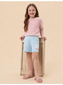 U.S. POLO ASSN. - Girls Typographic Comfort Fit Shorts