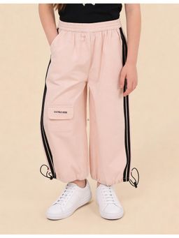 U.S. POLO ASSN. - Girls Solid Regular Fit Track Pant