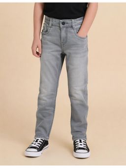 U.S. POLO ASSN. - Boys Slim Fit Grey Jeans