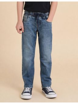 U.S. POLO ASSN. - Boys Relaxed Fit Blue Jeans