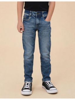 U.S. POLO ASSN. - Boys Slim Fit Blue Jeans