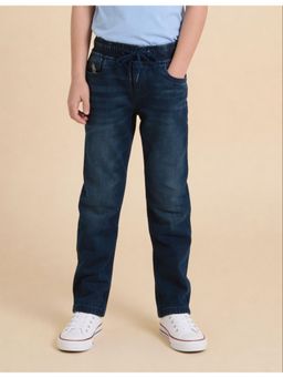 U.S. POLO ASSN. - Boys Relaxed Fit Blue Jeans