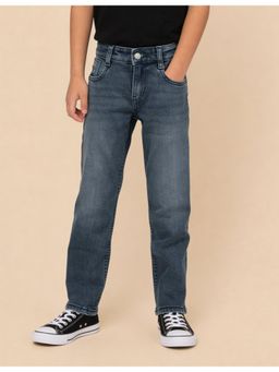 U.S. POLO ASSN. - Boys Relaxed Fit Blue Jeans