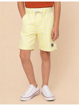 U.S. POLO ASSN. - Boys Tartan Check Relaxed Fit Shorts
