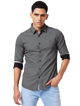 Spykar - Black Printed Shirt for Men