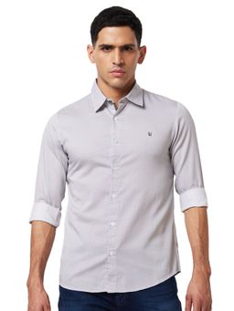 Spykar - White Printed Shirt for Men