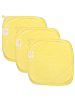 NINTARA BABY - Yellow So-Softs Bamboo Cloths (Pack of 3) (6-12 Months)