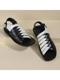 Metro - Men Black Sandal