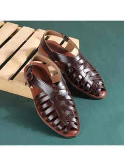 Metro - Men Black Sandal