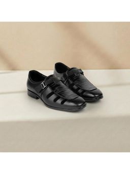 Metro - Men Black Moccasins
