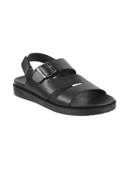Metro - Men Black Sandal