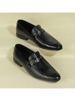 Metro - Men Black Moccasins