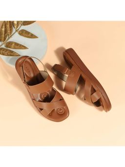 Metro - Women Tan Sandal