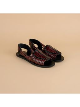 Metro - Women Maroon Sandal