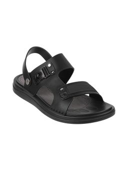 Metro - Men Black Sandal