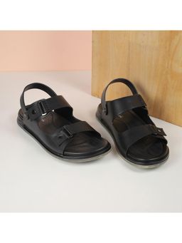 Metro - Men Black Sandal