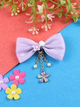 Asthetika Kids - Hanging Charms Bow Hair Clip