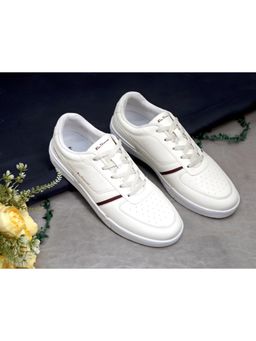 Ben Sherman - Men White Lace-Up Casual Sneakers