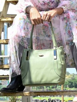 Odette - Multi Purpose Green Handbag for Women