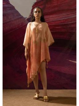 Banana Labs - Aurum Way Asymmetrical Peach Kaftan
