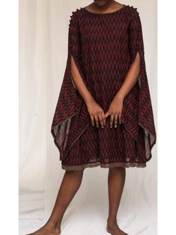 Myoho - Black Ikat Dress