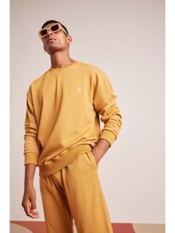 Muvazo - Brown Cotton Sweatshirt