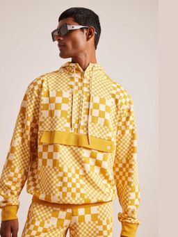 Muvazo - Yellow Cotton Hoodie