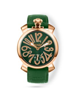 GaGa MILANO - Mechanical With Green Dial Swiss Made Watch For Men-5011MN04R0LAGR0 (M)