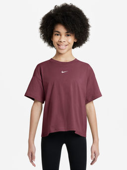 Nike - Red Sportswear Essential Unisex Kids T-shirt - FZ5559-654
